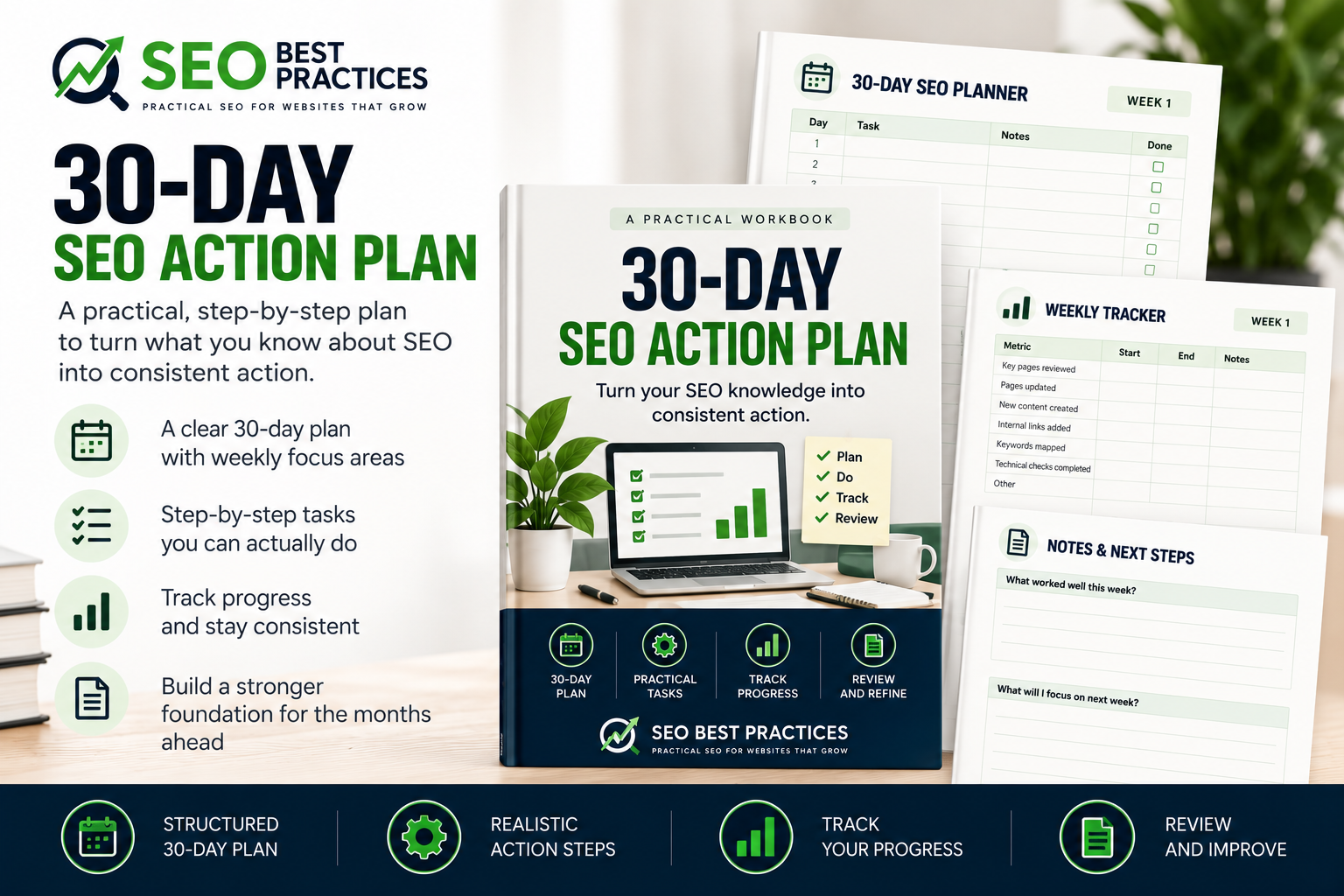30-Day SEO Action Plan Workbook